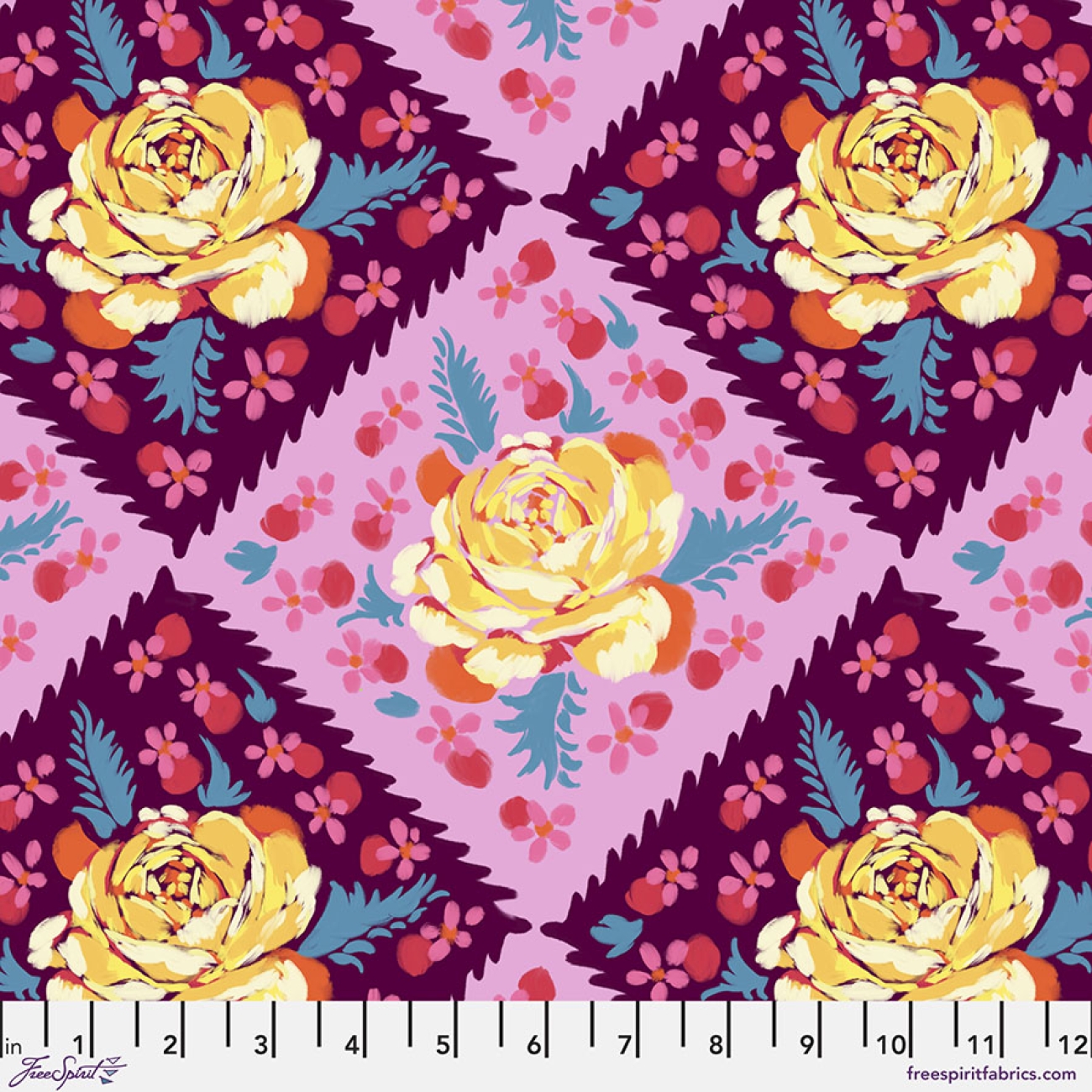 Baumwolle Patchwork - Anna Maria Horner - Fluent - Plum